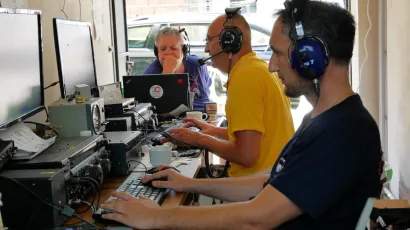 Sudac Luis te Zvonimir Karnik i Vedran Čarapović osvajaju 3. mjesto na Svjetskom prvenstvu i to iz - šupe!/Foto: Privatni album