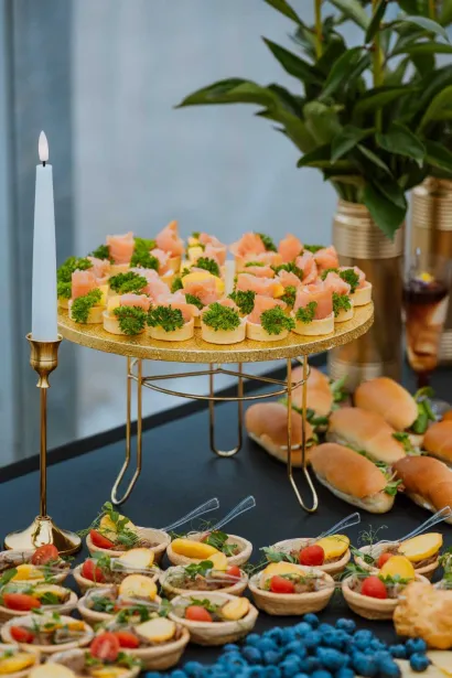 Na vjenčanjima je sve popularniji tzv. fingerfood/Foto: Gastroakademija Garešnica 