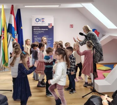 Otvorenje su nastupom uveličali mališani Dječjeg vrtića Bjelovar/Foto: Slavica Trgovac Martan
