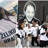 Mladi su jučer u Vukovaru nosili bijele majice s imenima poginulih heroja, a među njima je bila i Sirčanka Nensi Rendić/Foto: Marin Franov/CROPIX, Privatni album