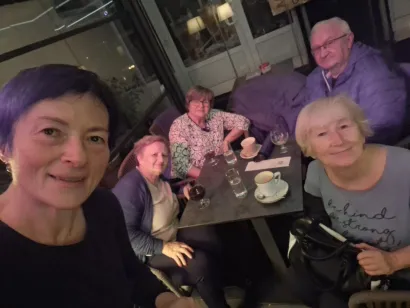 On i supruga vole provoditi vrijeme s prijateljima/Foto: Privatni album