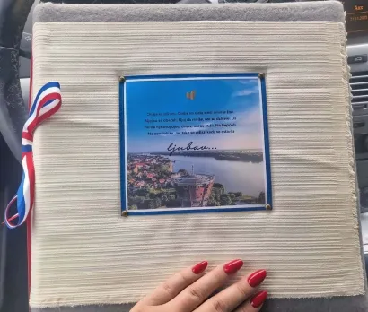 "Čuvar sjećanja" kojeg je napravila daruvarska kretaivka Danijela Ljutak Jureković/Foto: privatni album