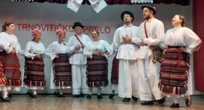 U Veliku Trnoviticu su stigli uvijek dragi gosti/Foto: KUD Trnovitica