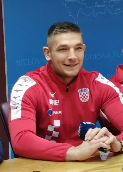 Marko je sretan što je imao priliku na velikom natjecanju predstavljati svoj kraj/Foto: Slavica Trgovac Martan