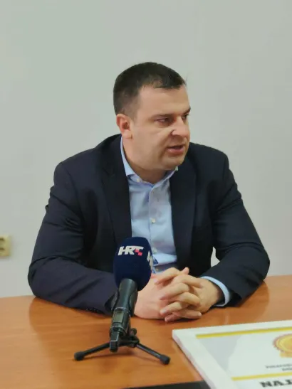 Gradonačelnik Dario Hrebak/Foto: Slavica Trgovac Martan