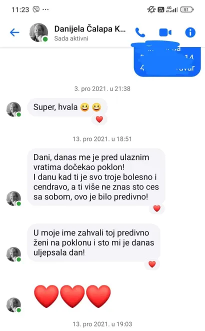 Poruke koje uljep&scaron;aju dan/Foto: Privatni album