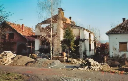 Punkt kod Zoje 1991. godine/Izvor: Knjiga "Kako se branio Lipik"