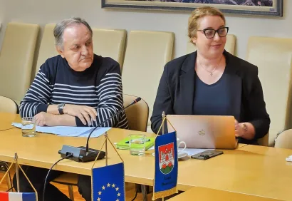 Novi vijećnik Branko Kovačić i Tanja Herceg/Foto: Nikica Puhalo/MojPortal.hr