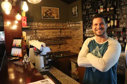 Marko Pilat, suvlasnik najboljeg malog kontinetalnog restorana Little Italy u Daruvaru/Foto: MojPortal.hr