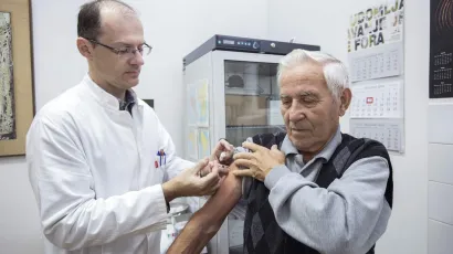 Cijepljenje protiv gripe/ Foto: Biljana Blivajs/CROPIX (Ilustracija)