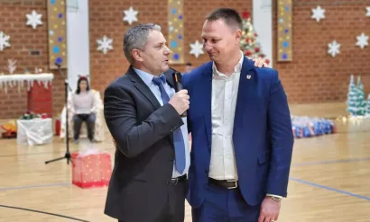 Načelnik Boro Ba&scaron;ljan i župan Marko Maru&scaron;ić/Foto: Nikica Puhalo/MojPortal.hr