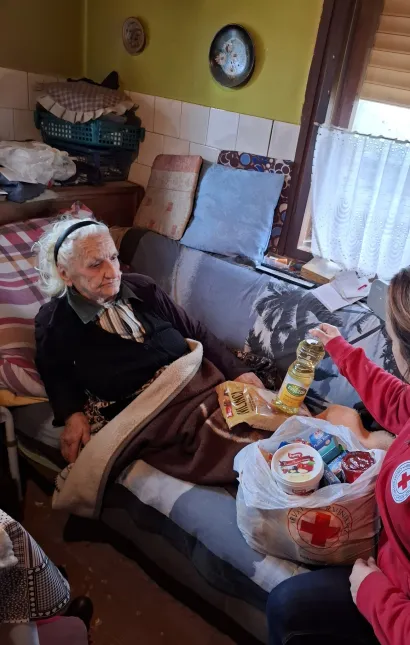 Foto: Crveni križ Gare&scaron;nica