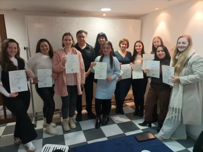 Uspomena s predavačima/Foto: Pučko otvoreno učili&scaron;te Daruvar