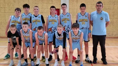 M13 kategorija ko&scaron;arka&scaron;a KK Daruvar '22/Foto: KK Daruvar '22