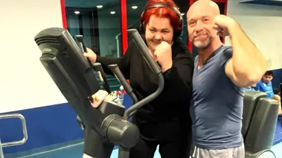 Drago Ambro&scaron; trener je u teretani u Daruvarskim toplicama/Foto: Privatni album