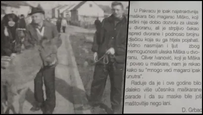 Oliver obožava životinje, a o njegovom magarcu Mi&scaron;ku svojedobno su pisali i lokalni mediji/Foto: Privatni album