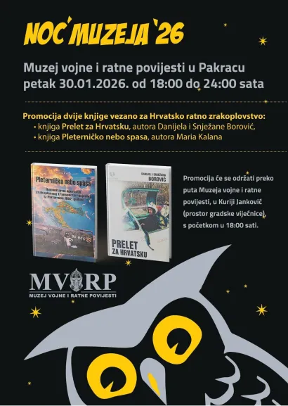 Evo &scaron;to su pripremili u Muzeju vojne i ratne povijesti Pakrac