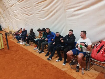 Gužva je ove zime u pakračkom teniskom balonu/Foto: Mario Barać