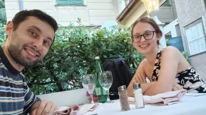 Nikola i Barbara studirali su u Osijeku/Foto: Barbara Kolarić