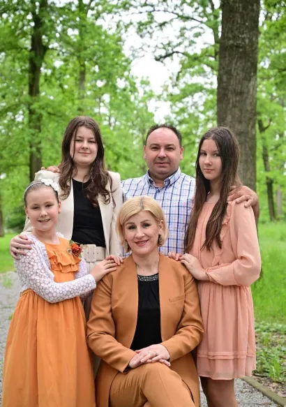 Roditelji su djevojčicama velika podr&scaron;ka/Foto: Privatni album