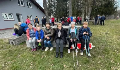 &Scaron;etače je poslužilo odlično vrijeme/Foto: HPD Garjevica