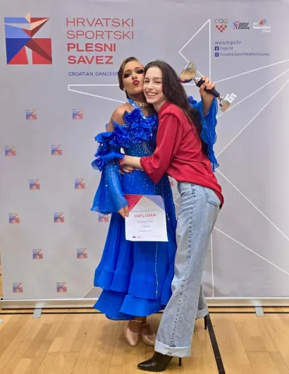 S trenericom Laurom Krog/Foto: Privatni album