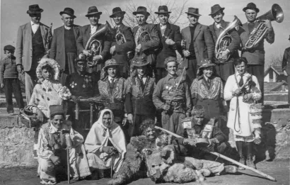 Končaničke ma&scaron;kare iz godine 1957./Foto: Foto by Goldy