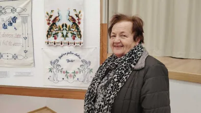 Nada Horvatić ustupila je svoje zidnjake za izložbu/Foto: Slavica Trgovac Martan