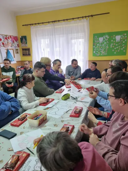 Valentinovsko druženje u bjelovarskoj udruzi/Foto: Privatni album