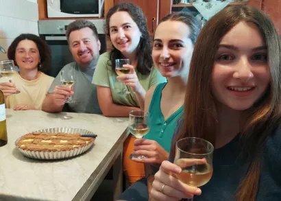 Snježana i Damir s kćerima/Foto: Privatni album