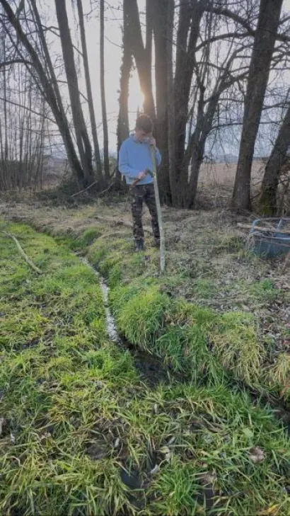 Karlo obožava vrijeme provoditi u prirodi/Foto: Privatni album