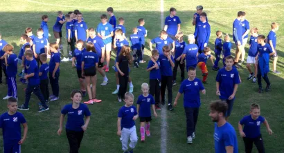 Na nogometnom terenu uvijek vlada gužva/Foto: NK Čazma