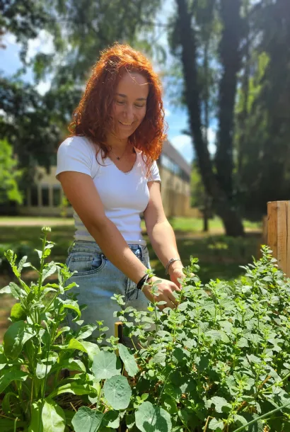 Magdalena Martić iz Hortikulture Daruvarskih toplica/Foto: Nikica Puhalo/MojPortal.hr