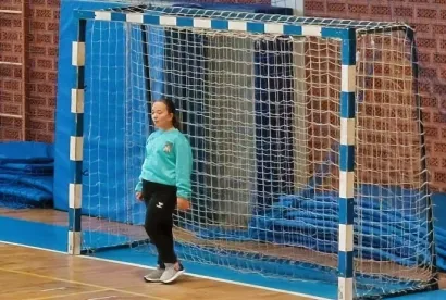 Tania brani i za daruvarski rukometni klub/ Foto: Privatni album