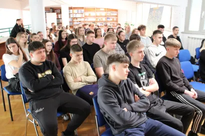 Učenici su sa zanimanjem pratili izlaganje/Foto: Slavica Trgovac Martan