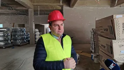 Gradonačelnik nije zadovoljan dinamikom radova/Foto: Slavica Trgovac Martan