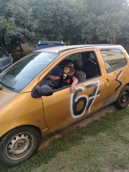 Bruno jedva čeka da počne voziti utrke/Foto: Privatni album