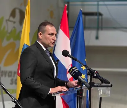 Sajam je otvorio ministar poljoprivrede David Vlajčić/Foto: Grad Bjelovar