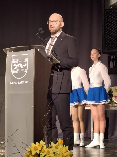 Gradonačelnik Tomislav Novinc/Foto: Pakrački list