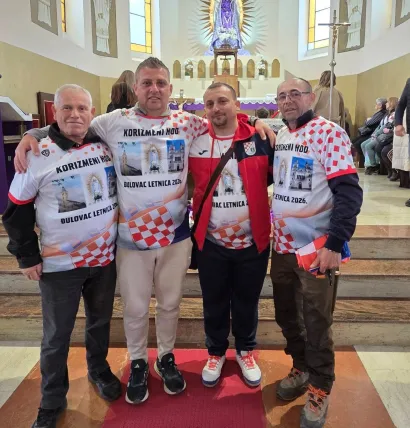 U crkvi Majke Božje Letničke/Foto: Kristo Matić