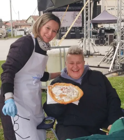 Lango&scaron;i su odu&scaron;evili sve okupljene/Foto: Udruga Hrvatska žena Prekopakra 