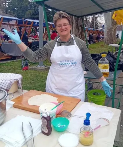 Na sajmu je vladalo odlično rasploženje/Foto: Udruga Hrvatska žena Prekopakra