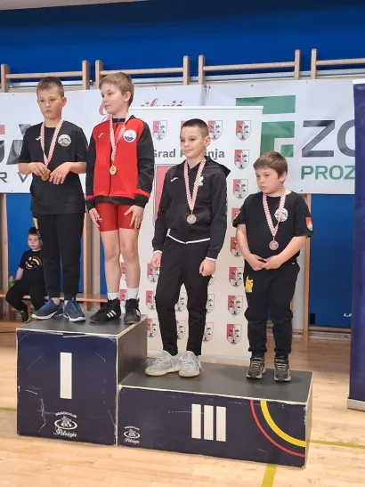 U Čazmu je stiglo &scaron;est medalja/Foto: Hrvački klub Čazma