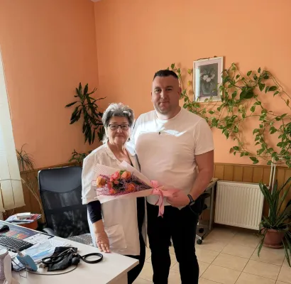 Dan žena nedavno su joj čestitali predstavnici lokalnog NK Dinamo/Foto: Privatni album