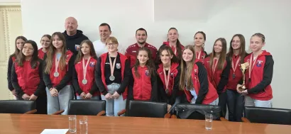 Djevojke su ostvarile sjajan rezultat/Foto: Grad Bjelovar