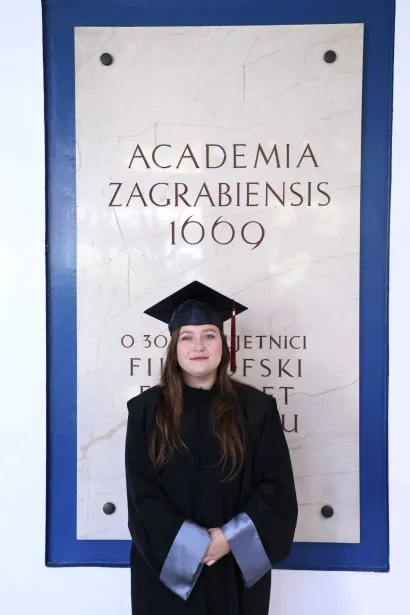 Uspje&scaron;no je zavr&scaron;ila studij psihologije/Foto: Privatni album