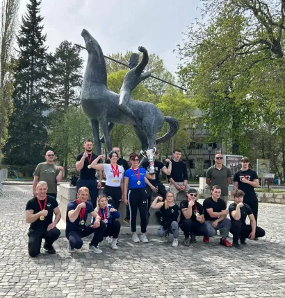 Jasenko i njegovi ''tigrovi'' iz Križevaca skupili su najvi&scaron;e bodova na natjecanju/Foto: Privatni album