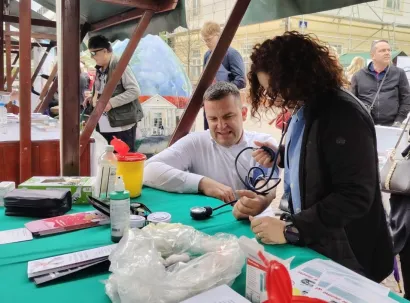 I bjelovarski gradonačelnik je provjerio zdravstveno stanje/Foto: Slavica Trgovac Martan
