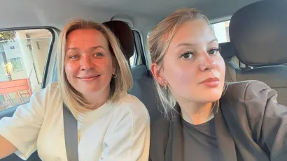 Ana i Dorja su se odu&scaron;evila Vinkovcima/Foto: Privatni album