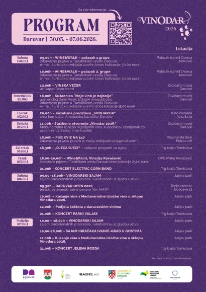 Program ovogodi&scaron;njeg Vinodara